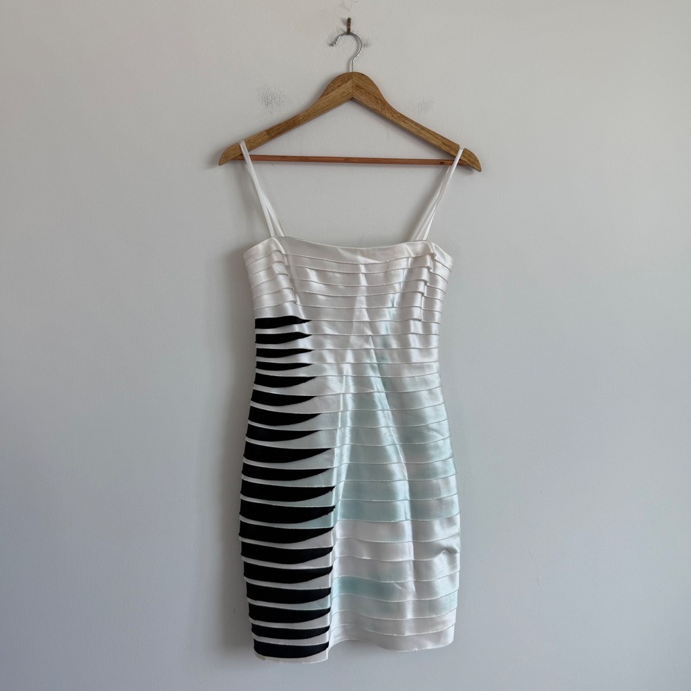 Vintage Y2K BCBG Layered Mini Dress Size 2